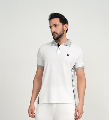 Polos Polo T-Shirt Contrast Flow Polo