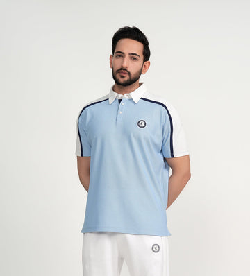 Polos Polo T-Shirt Skyline Contrast Polo T-shirt
