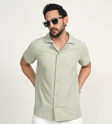 Shirts Half Sleeve Shirts Soft Edge Cuban shirt