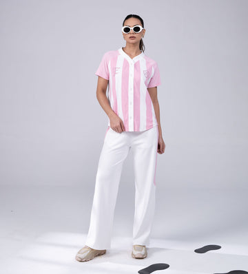 Shirts Shirts Playful Pink Baseball T-Shirt