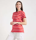 999 T-Shirt Oversized Tee In Classic Stripes