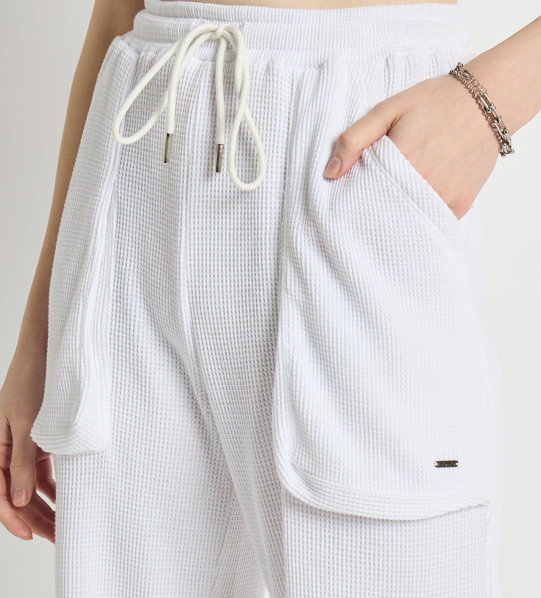 Cargo Pants Cargos On-The-Go Waffle Knit Wide Leg Cargo Pants