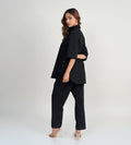 Co-ords Co-Ords Minimalist Black Woven co-ord