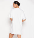 Dresses Printed Dress White Go With The Flow Oversized Dress for Women