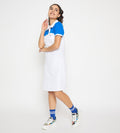 Dresses T Dress Dynamic Colour block Polo Dress