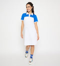 Dresses T Dress Dynamic Colour block Polo Dress