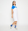 Dresses T Dress Dynamic Colour block Polo Dress