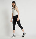 Leggings Leggings Black Stretchable Capri For Women
