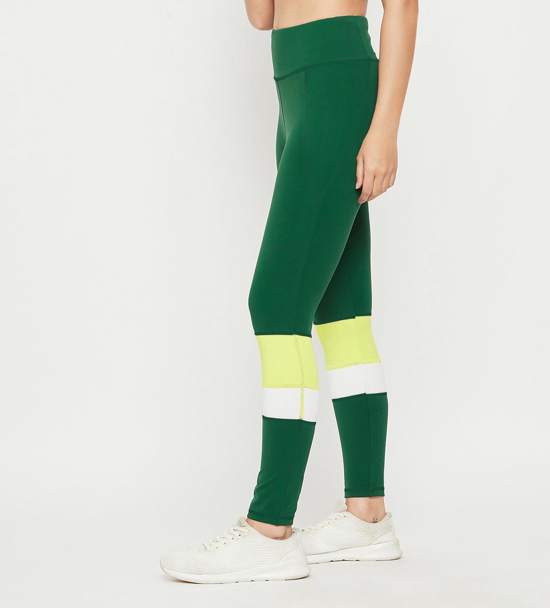 Leggings Leggings Green High Waist Tights for Women