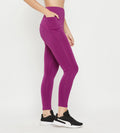 Leggings Leggings Purple High Waist Tights for Women