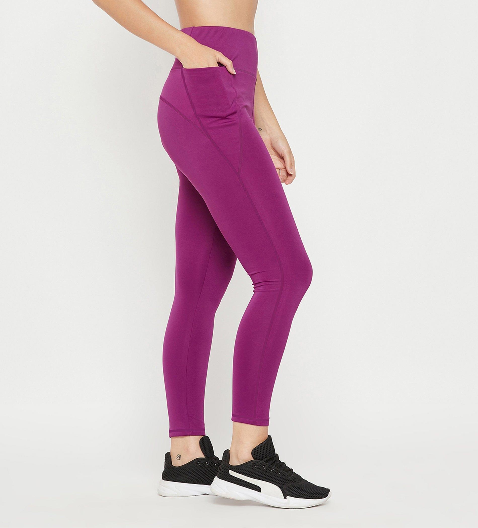 Leggings Leggings Purple High Waist Tights for Women