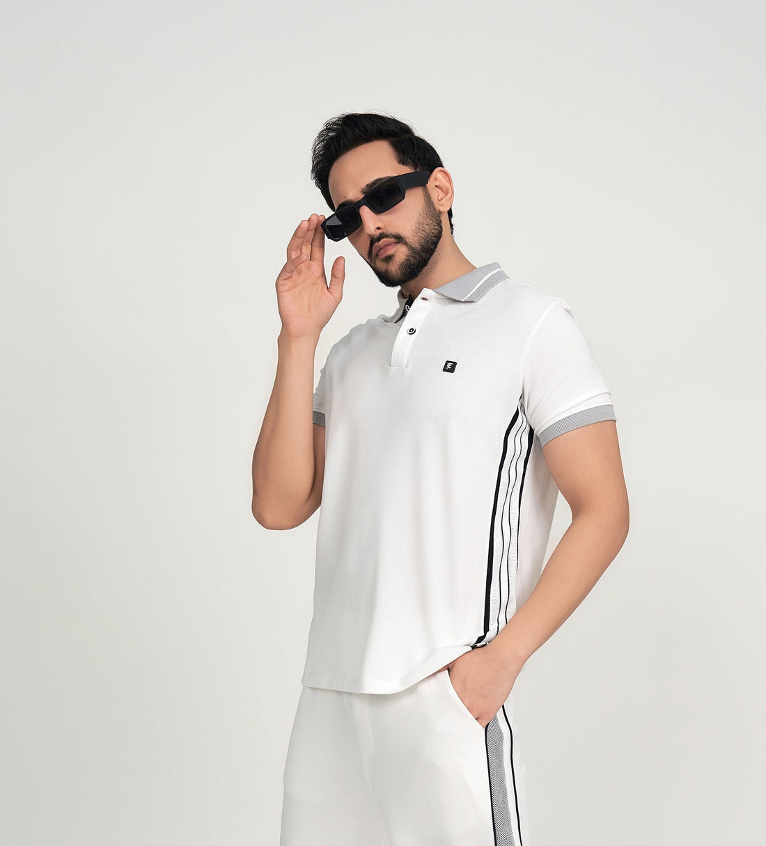 Polos Polo T-Shirt Contrast Flow Polo