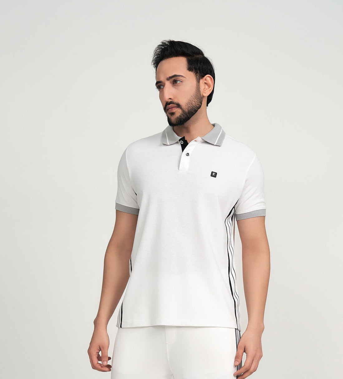 Polos Polo T-Shirt Contrast Flow Polo