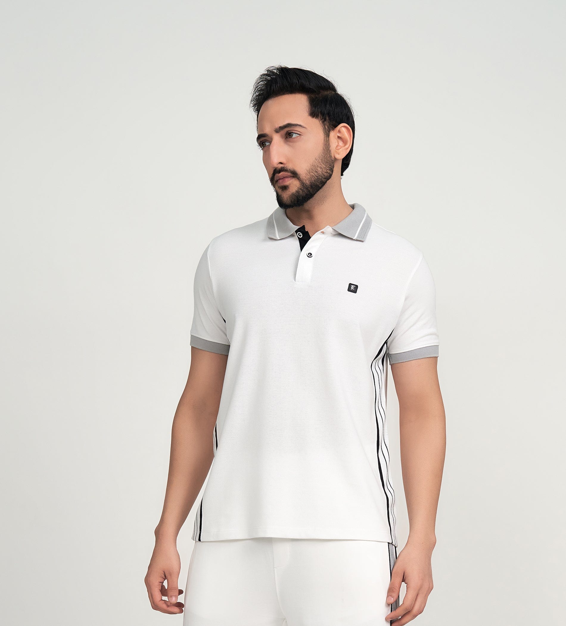 Polos Polo T-Shirt Contrast Flow Polo