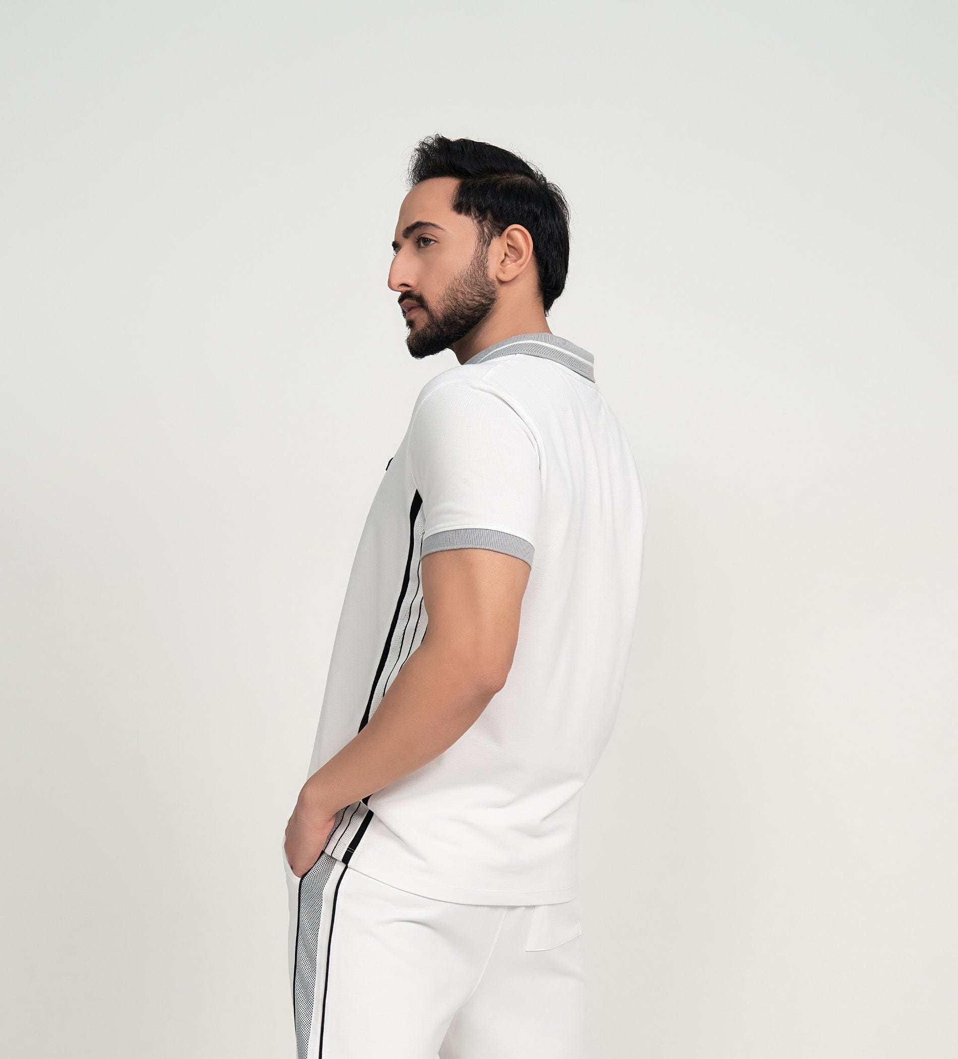 Polos Polo T-Shirt Contrast Flow Polo