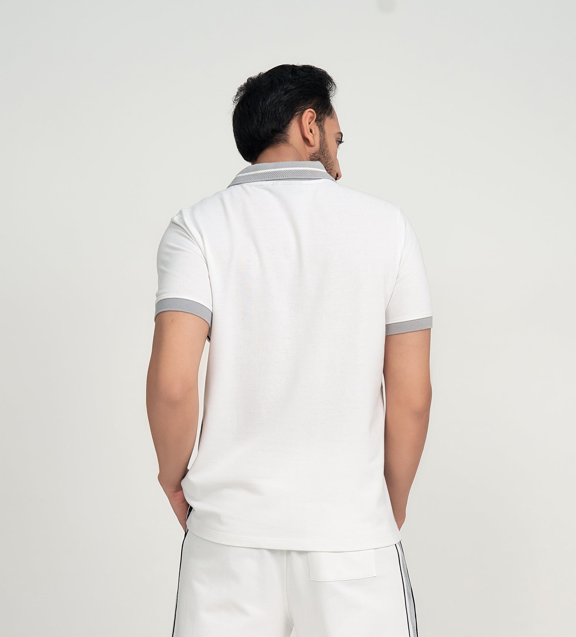 Polos Polo T-Shirt Contrast Flow Polo