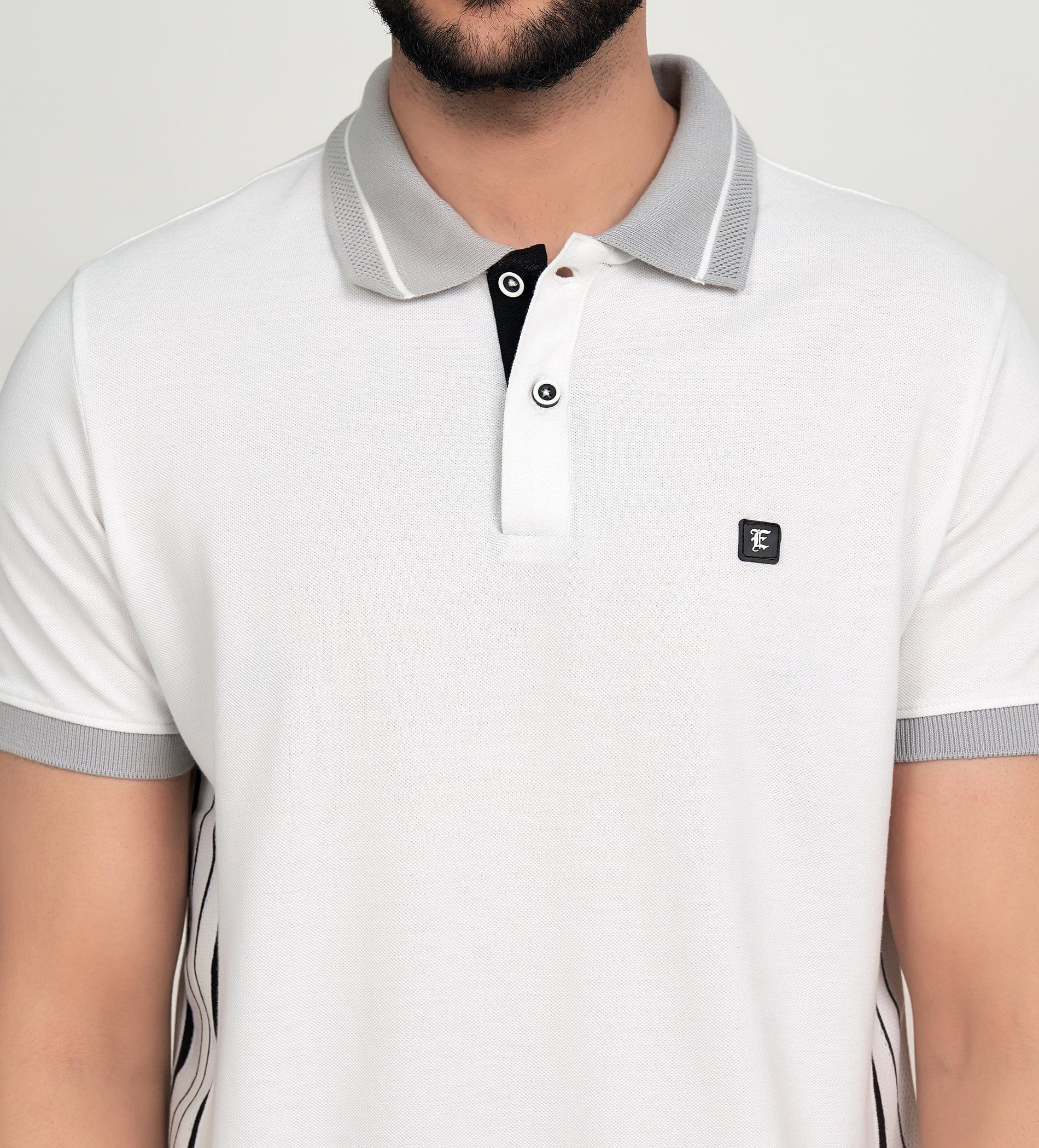 Polos Polo T-Shirt Contrast Flow Polo
