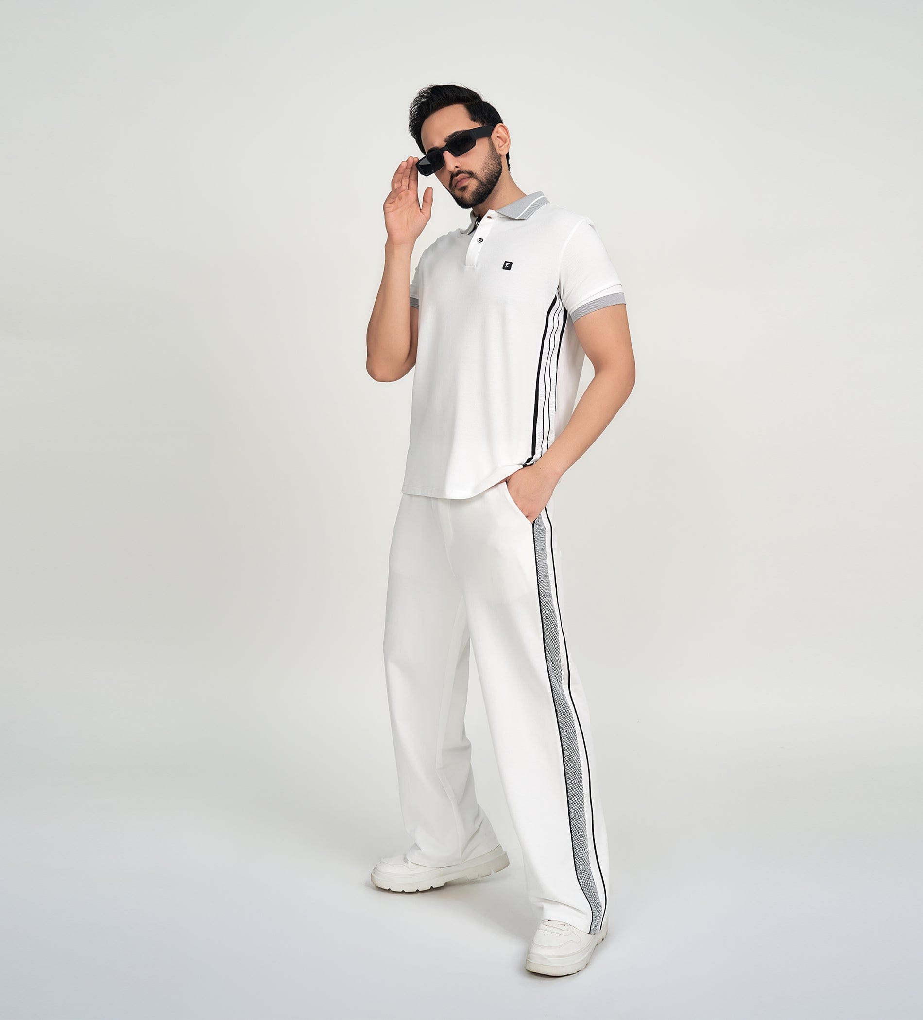 Polos Polo T-Shirt Contrast Flow Polo