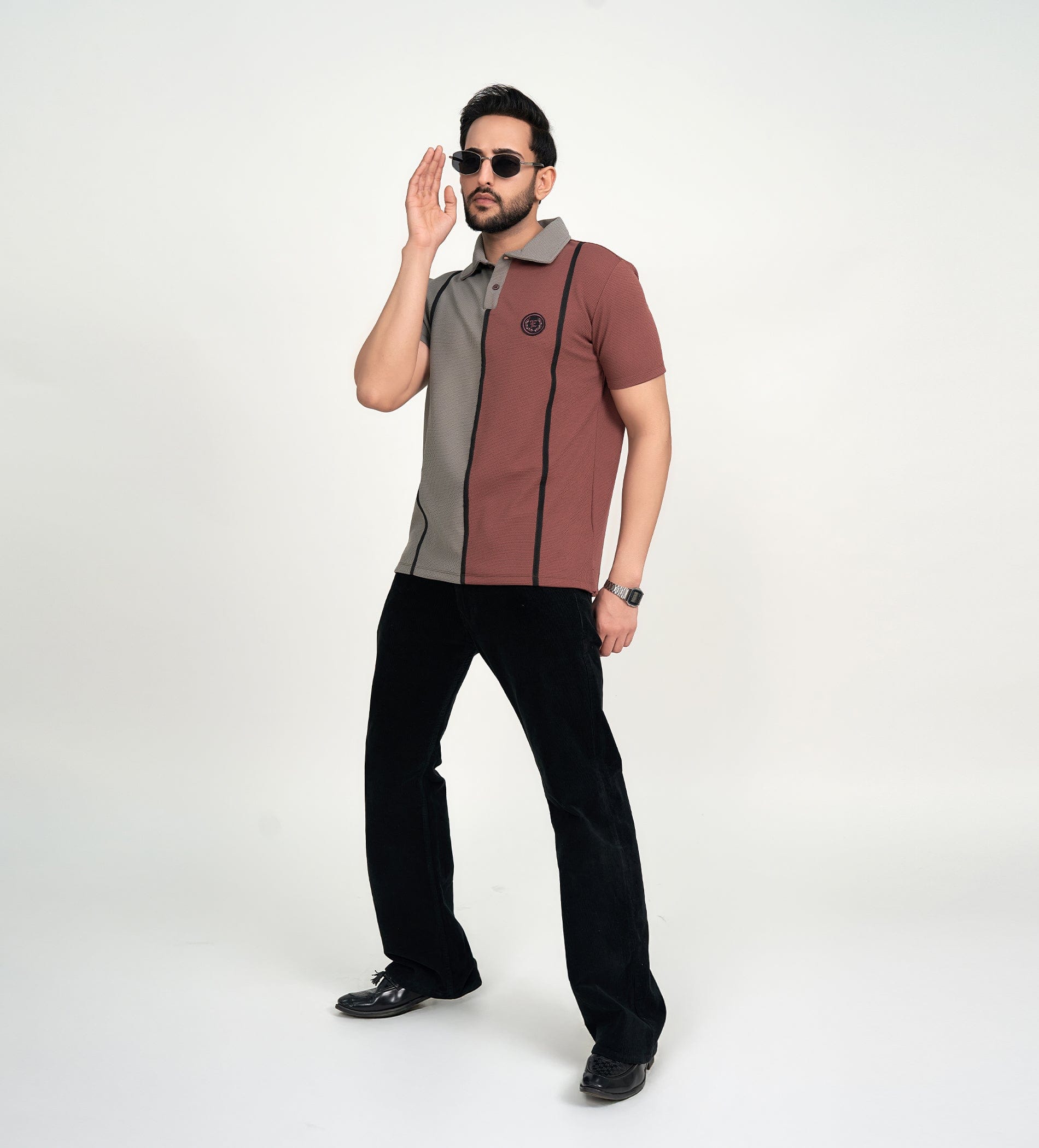 Polos Polo T-Shirt Dual Tone Elevate Polo