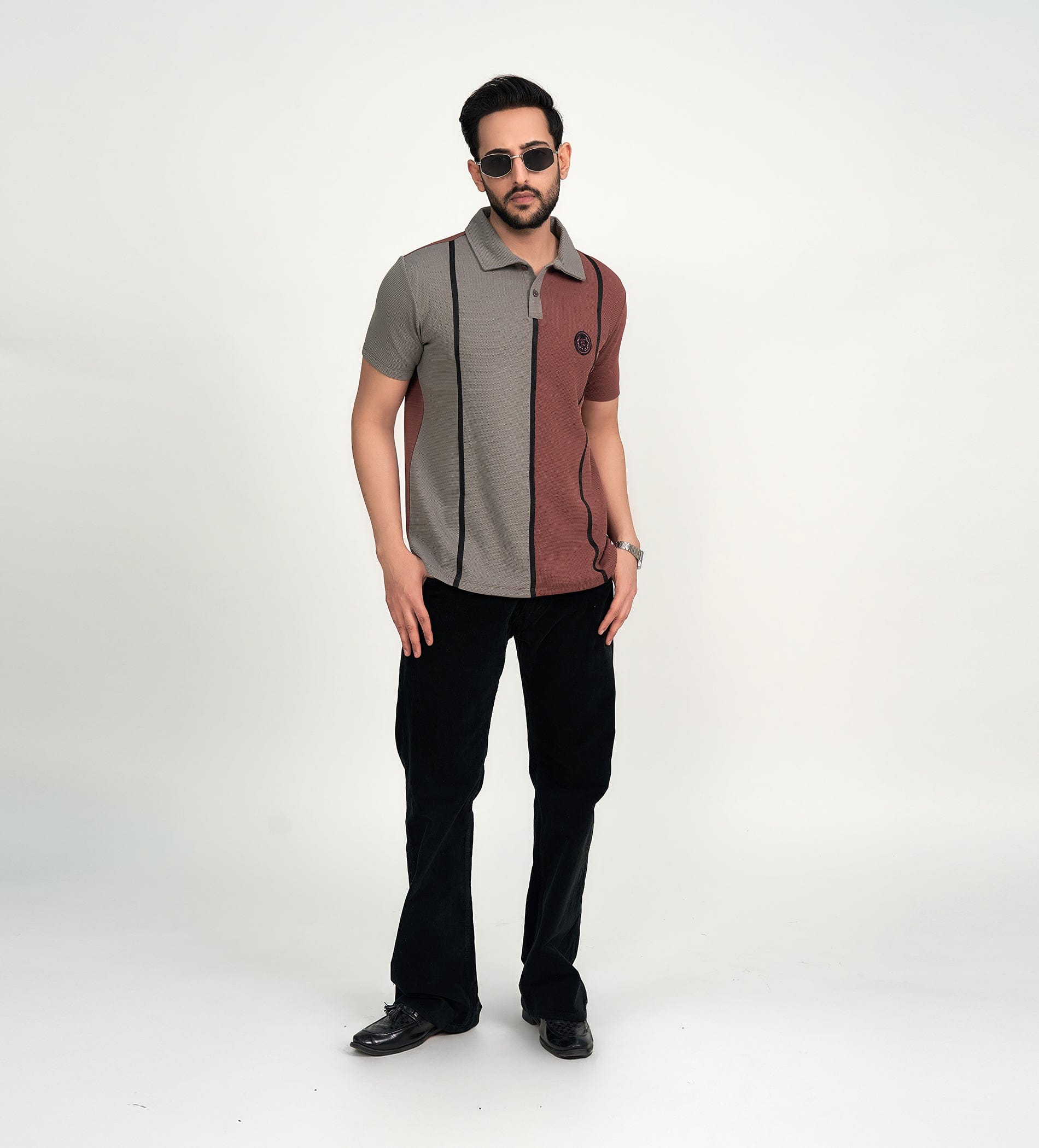 Polos Polo T-Shirt Dual Tone Elevate Polo