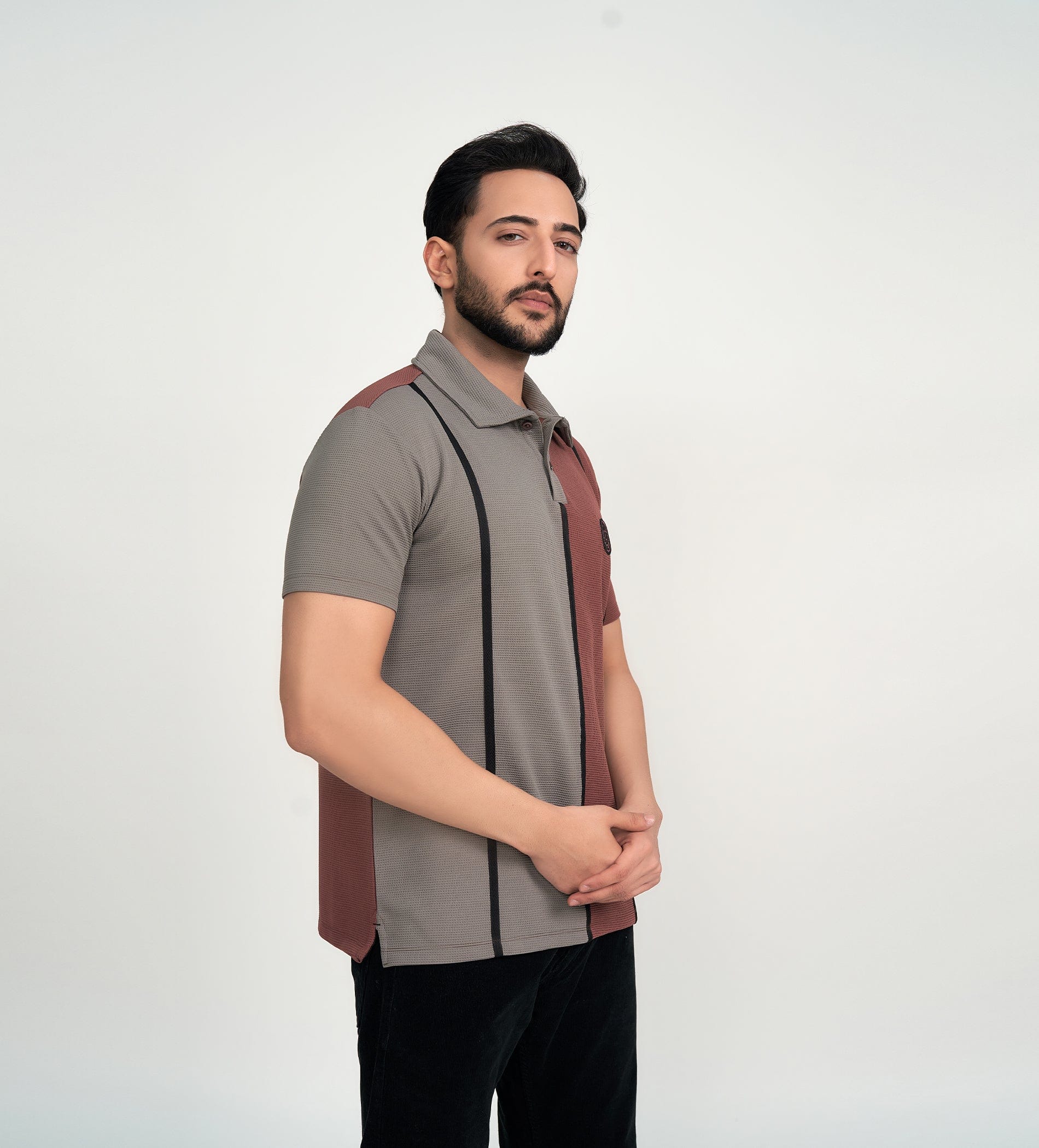 Polos Polo T-Shirt Dual Tone Elevate Polo