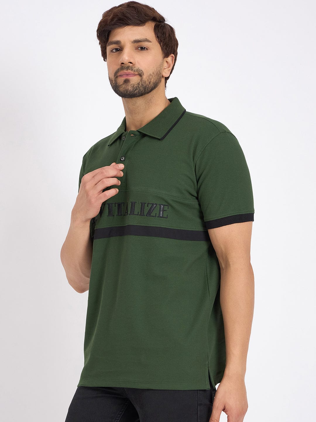 Polos Polo T-Shirt Evergreen Embroidered Polo T-Shirt