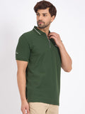 Polos Polo T-Shirt Knit Zipper Polo T-shirt