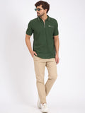 Polos Polo T-Shirt Knit Zipper Polo T-shirt