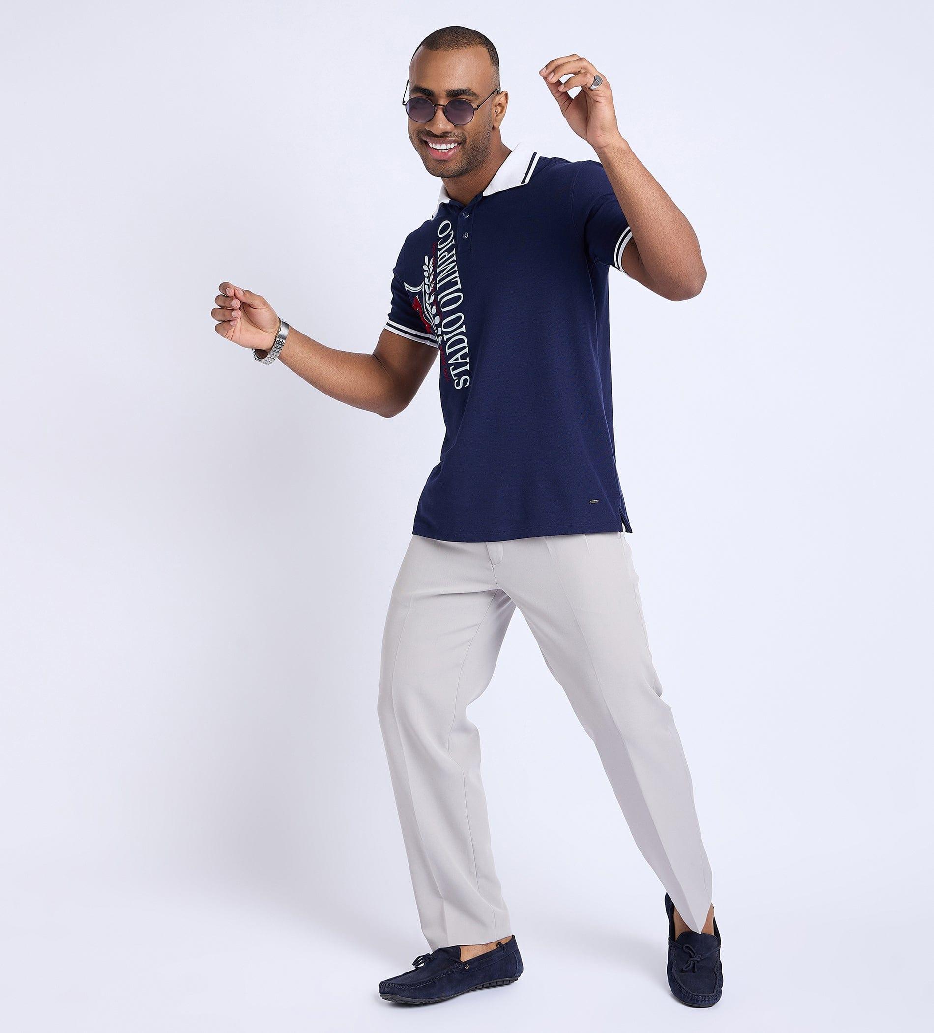 Polos Polo T-Shirt Navy 21 Polo T-shirt For Men