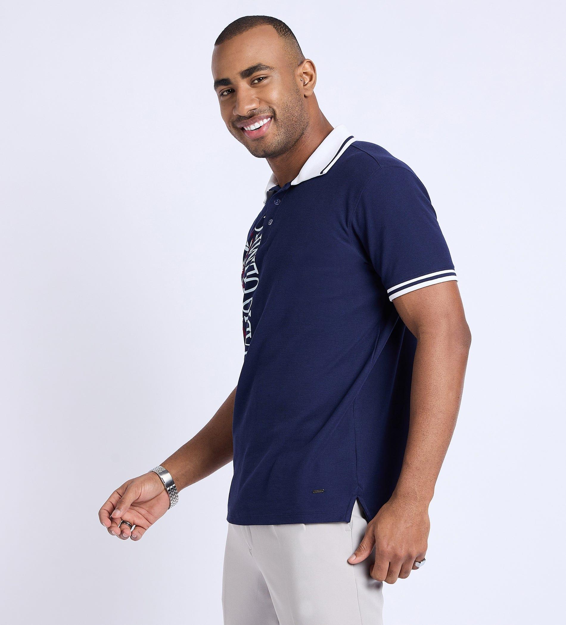Polos Polo T-Shirt Navy 21 Polo T-shirt For Men