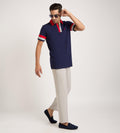 Polos Polo T-Shirt Navy Haven Polo T-shirt For Men