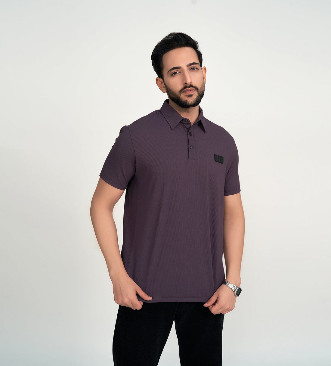 Polos Polo T-Shirt Purple Elite Hue Polo