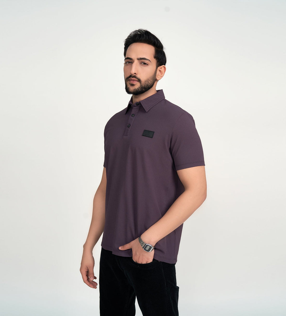 Polos Polo T-Shirt Purple Elite Hue Polo