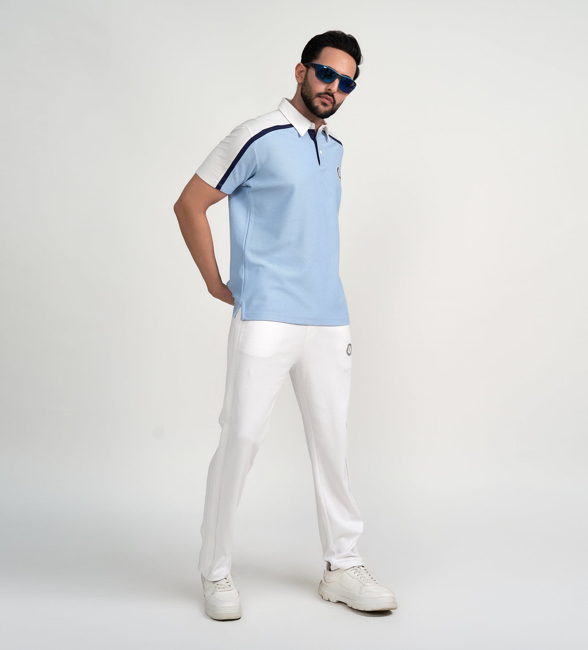 Polos Polo T-Shirt Skyline Contrast Polo T-shirt