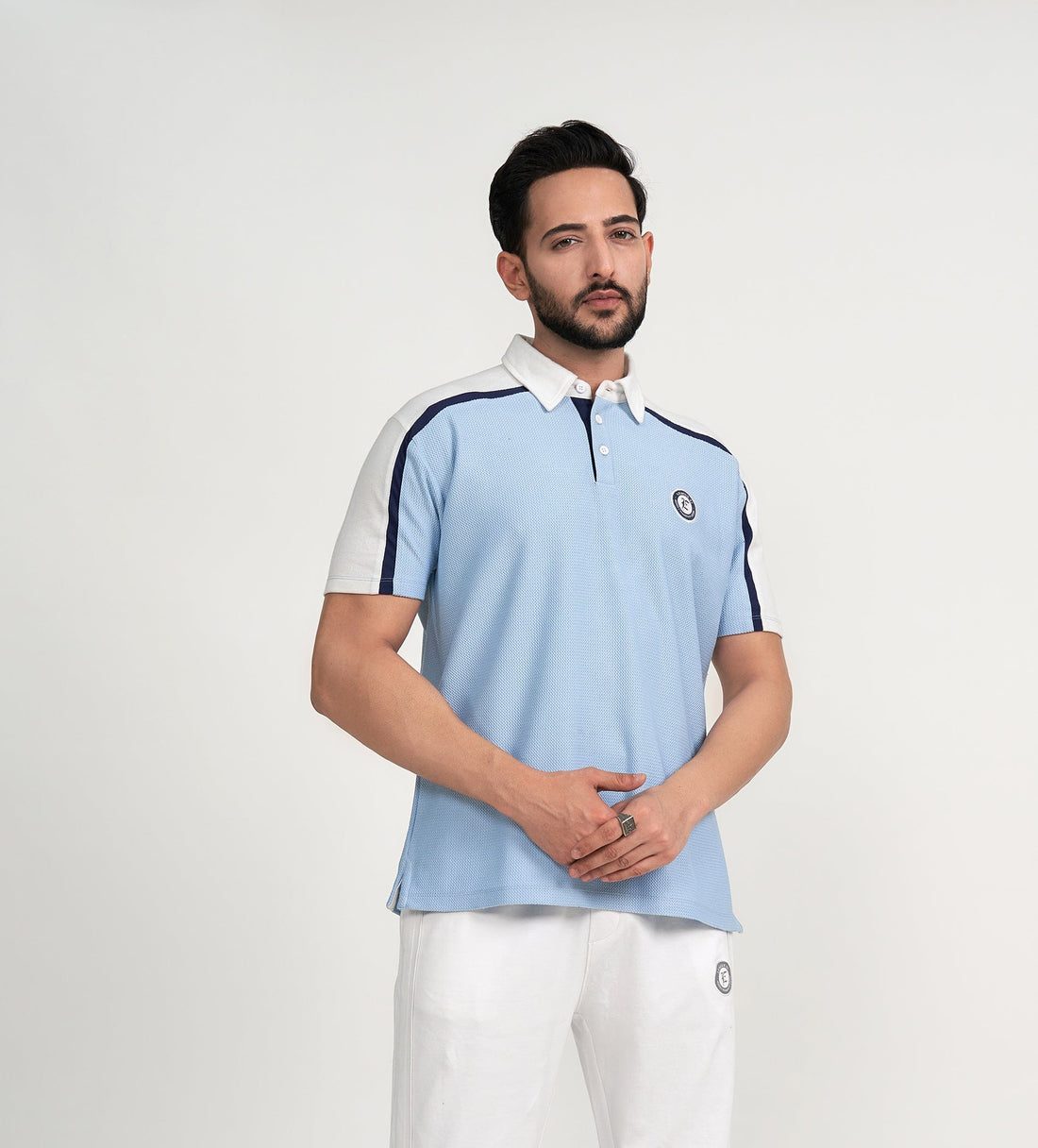 Polos Polo T-Shirt Skyline Contrast Polo T-shirt