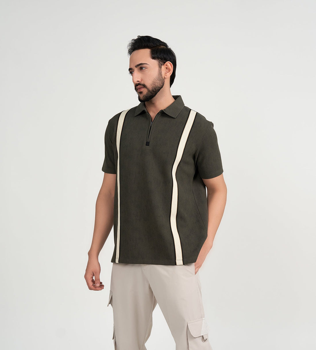 Polos Polo T-Shirt Structured Striper Polo T-shirt