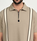 Polos Polo T-Shirt Structured Striper Polo T-shirt