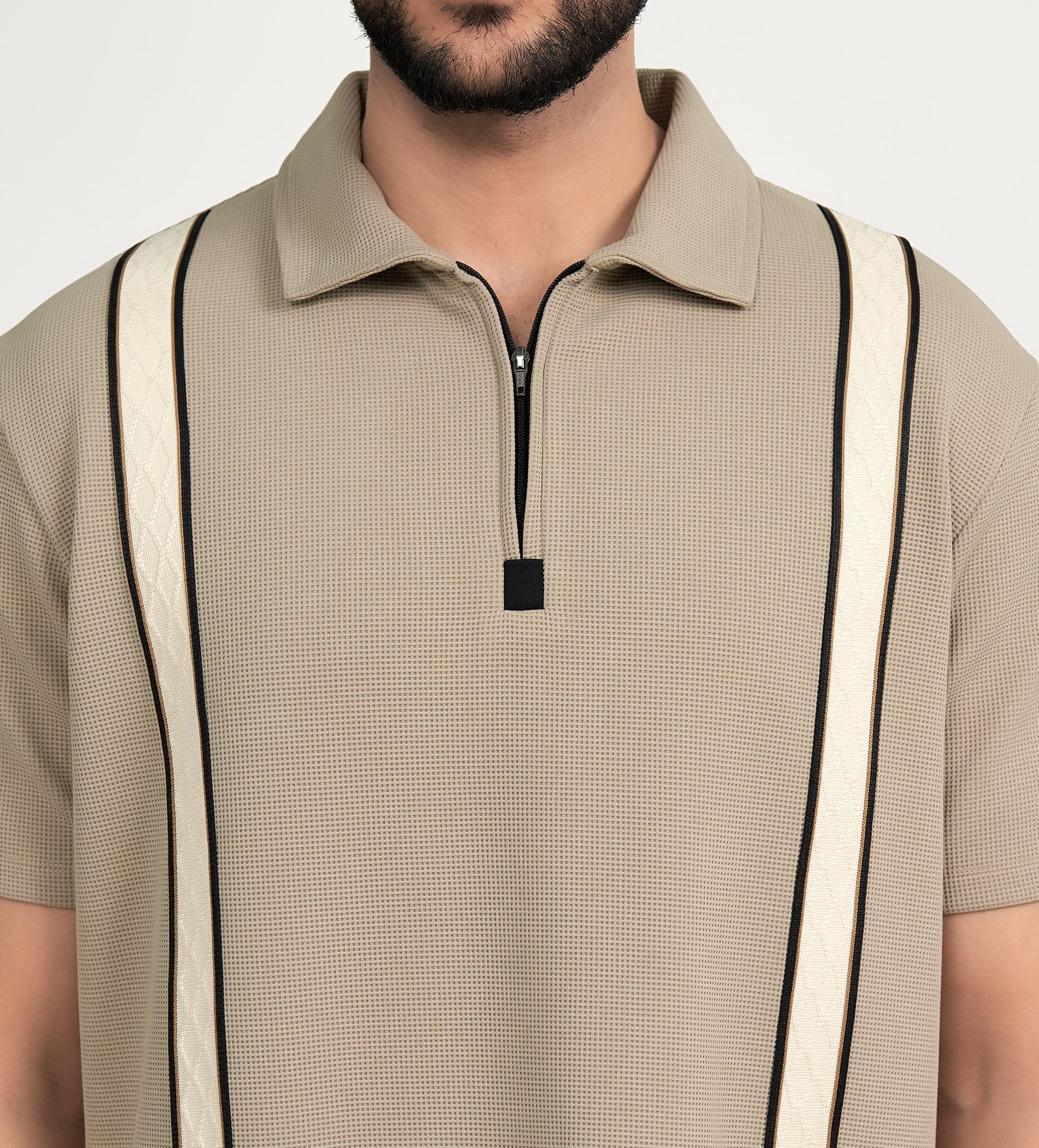 Polos Polo T-Shirt Structured Striper Polo T-shirt