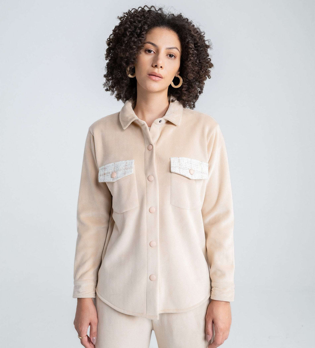 Shacket Shackets Cozy Fawn Shacket Jacket