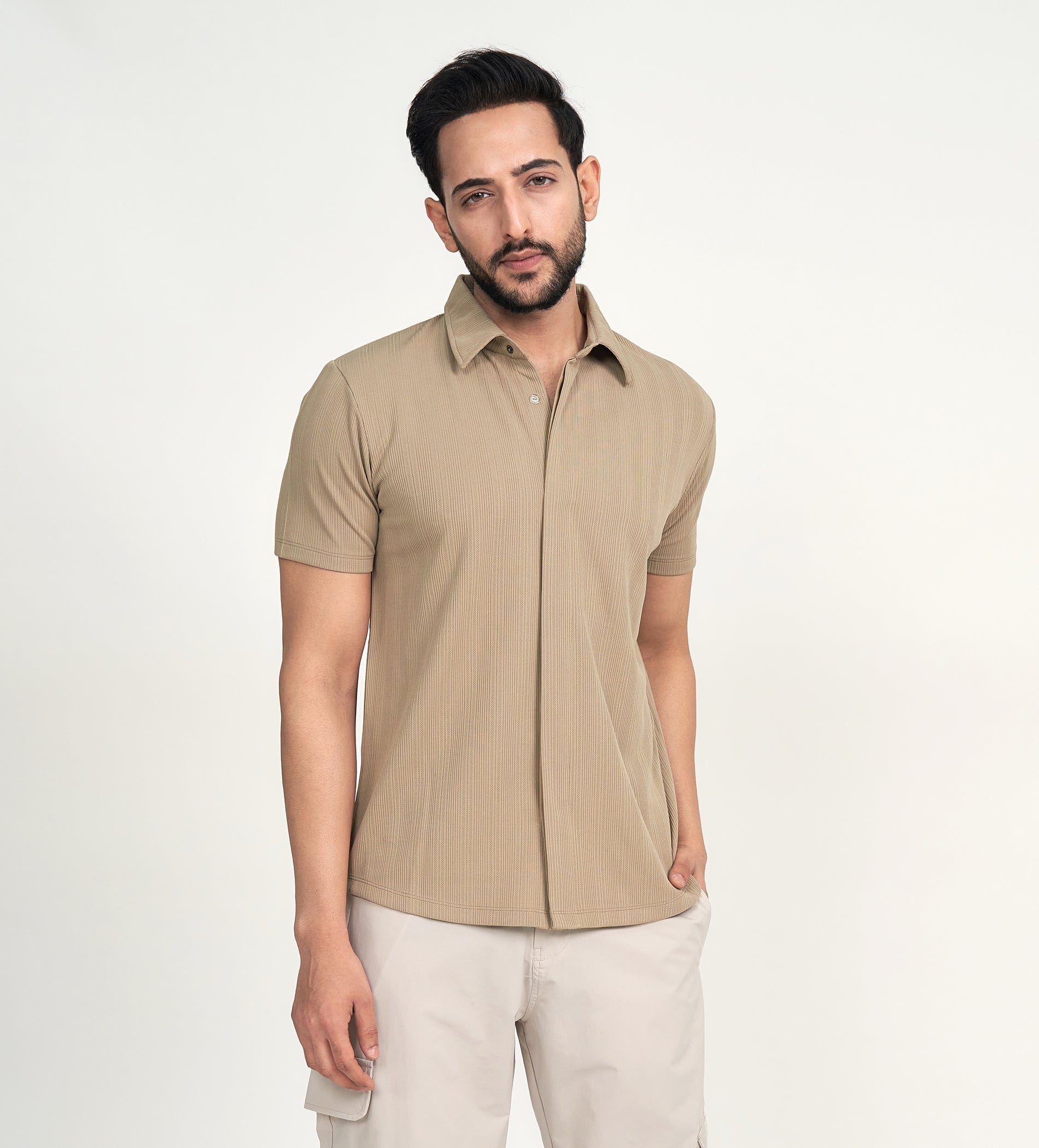 Shirts Half Sleeve Shirts Eclipse Button Shirt