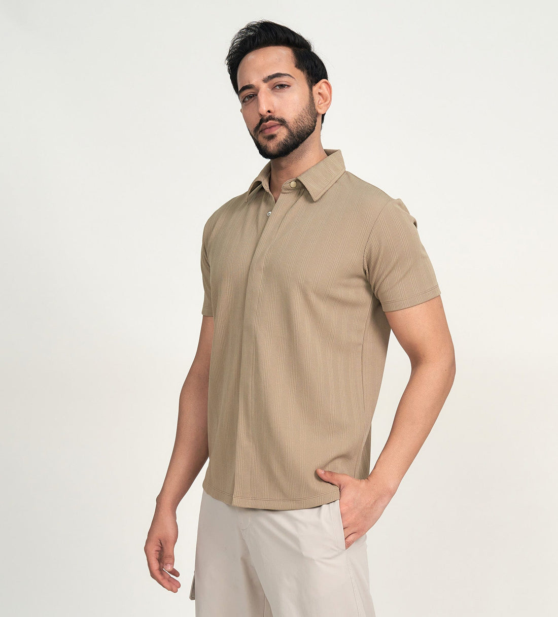 Shirts Half Sleeve Shirts Eclipse Button Shirt