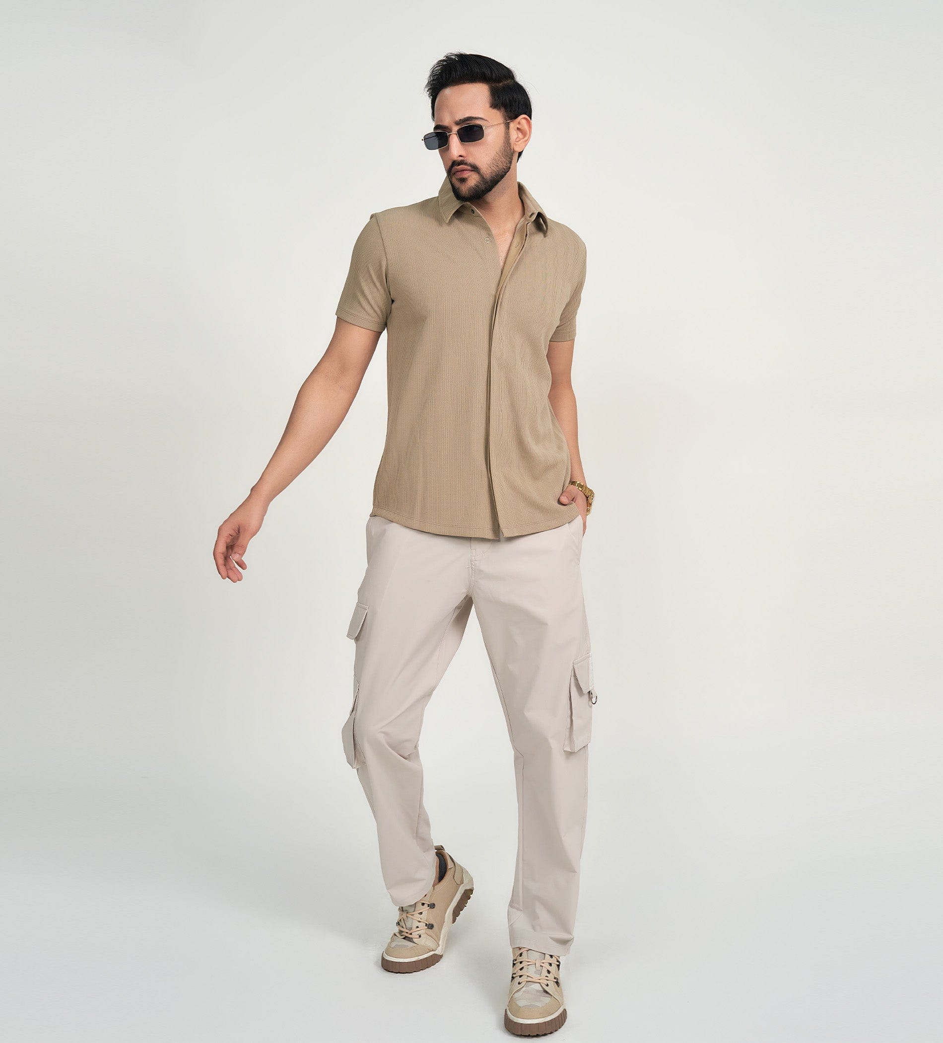 Shirts Half Sleeve Shirts Eclipse Button Shirt