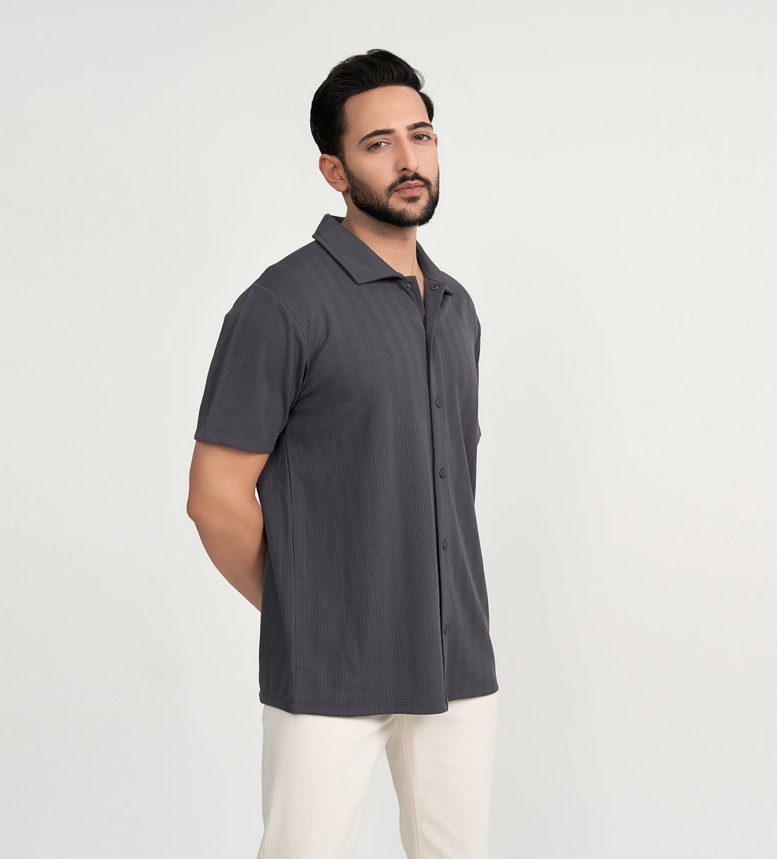 Shirts Half Sleeve Shirts Shadow Knit Classic shirt