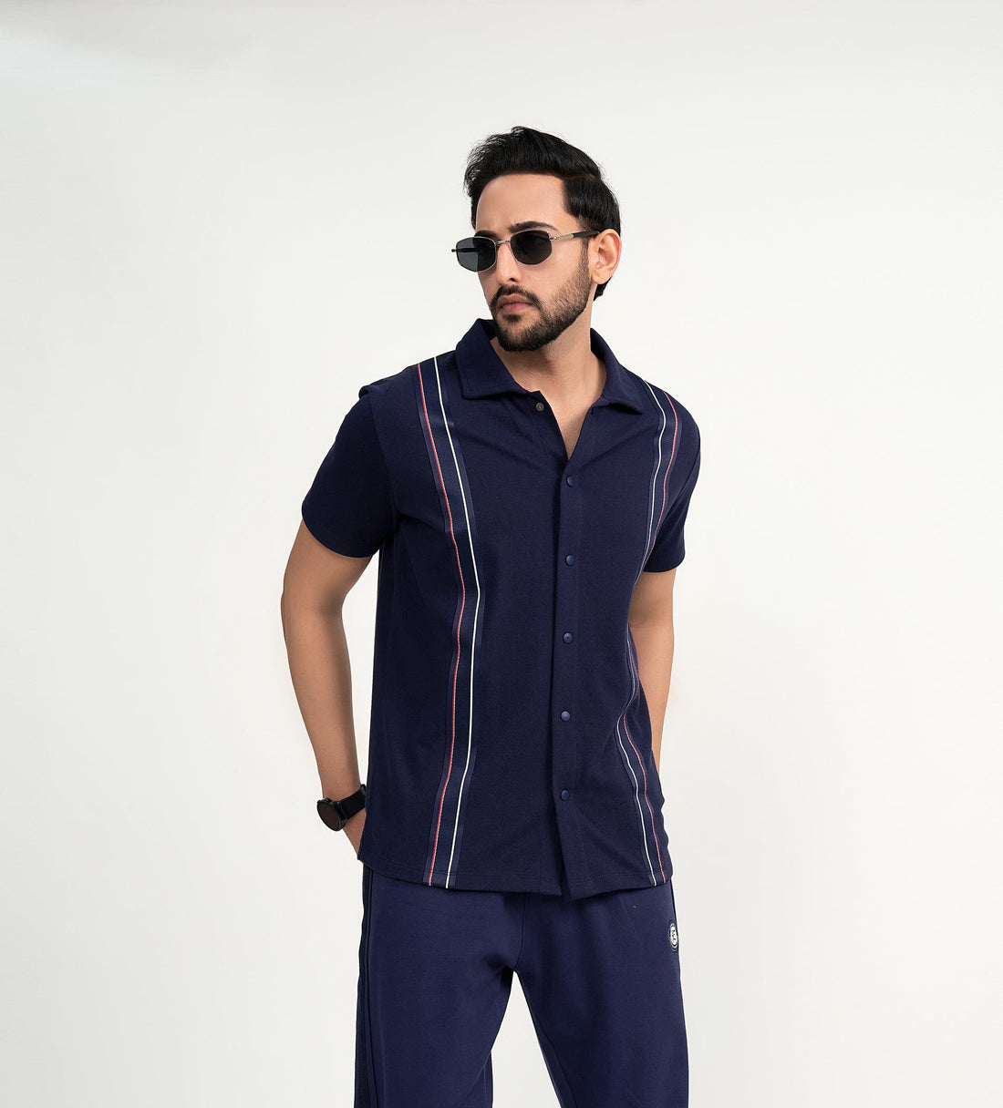Shirts Half Sleeve Shirts Tape Luxe Shirt