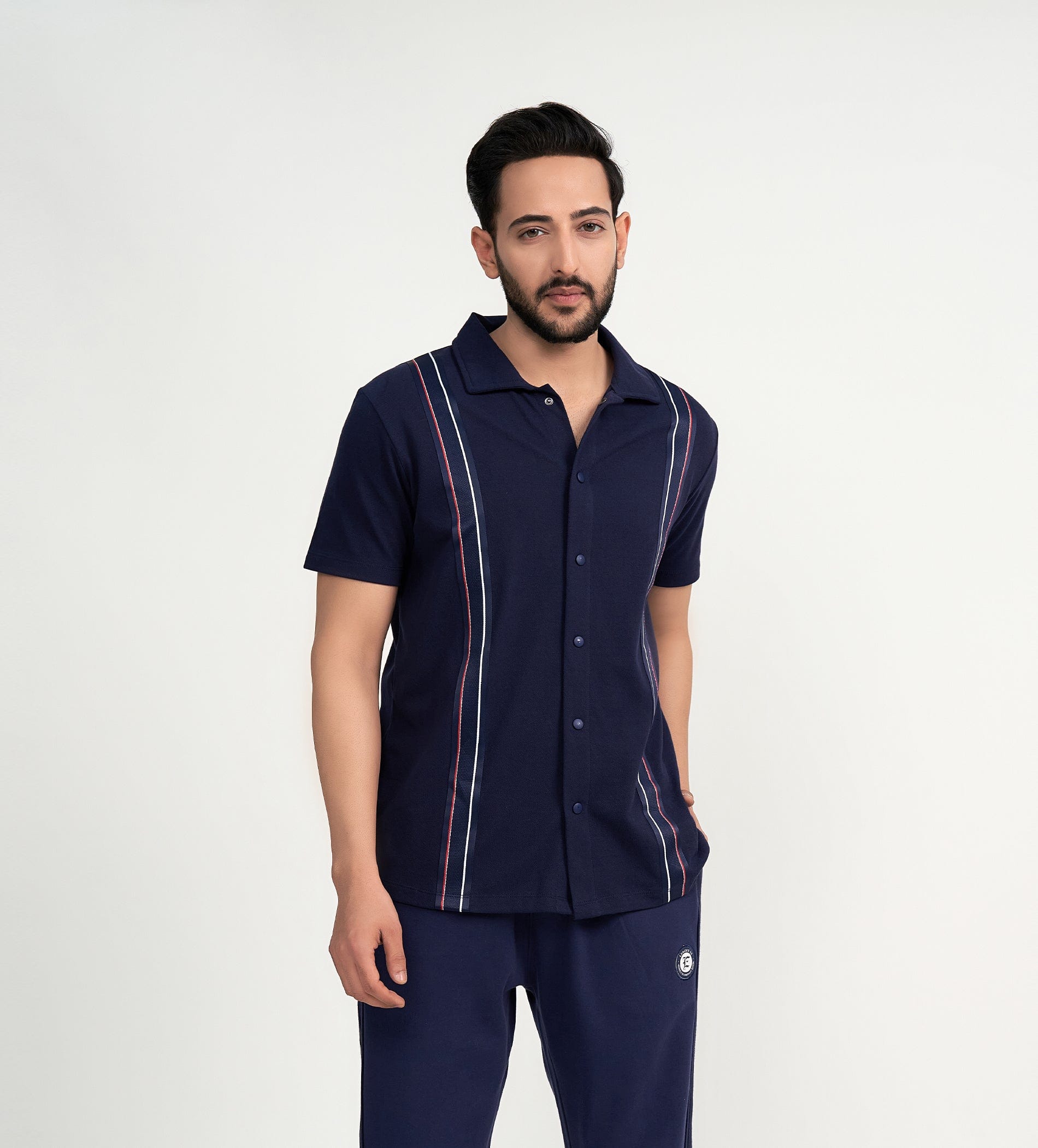 Shirts Half Sleeve Shirts Tape Luxe Shirt