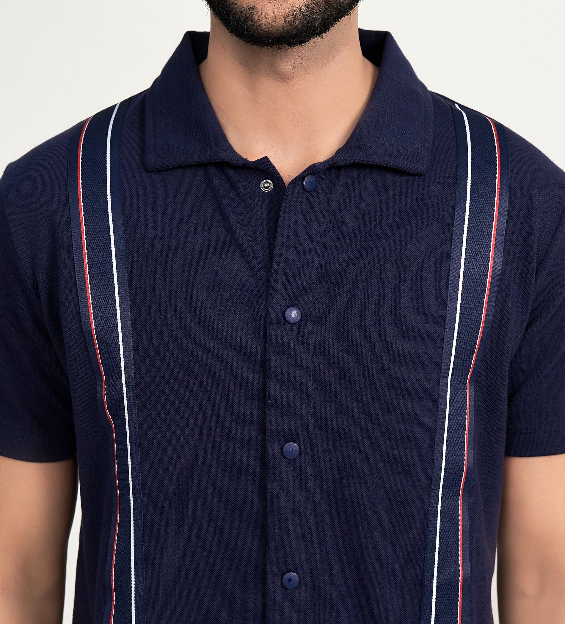 Shirts Half Sleeve Shirts Tape Luxe Shirt