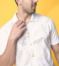 Shirts Half Sleeve Shirts White Fantasy Shirt For Men