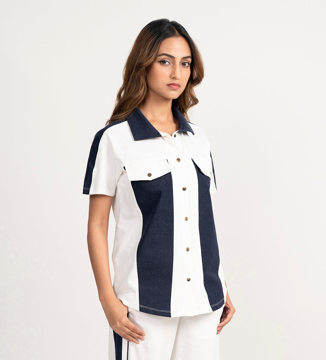 Shirts Shirts Denim fusion white shirt