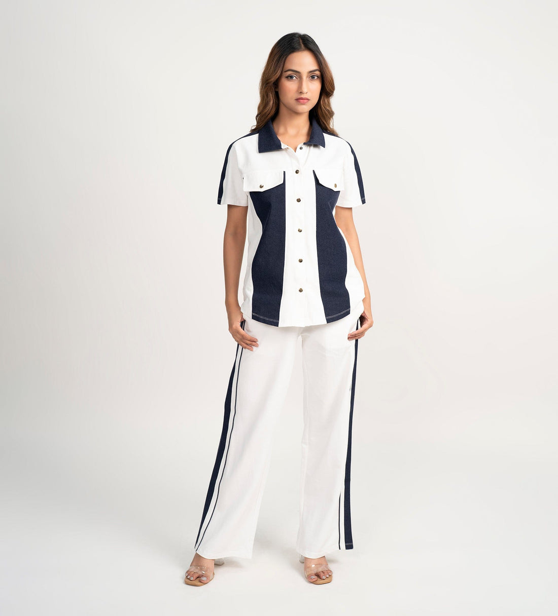 Shirts Shirts Denim fusion white shirt