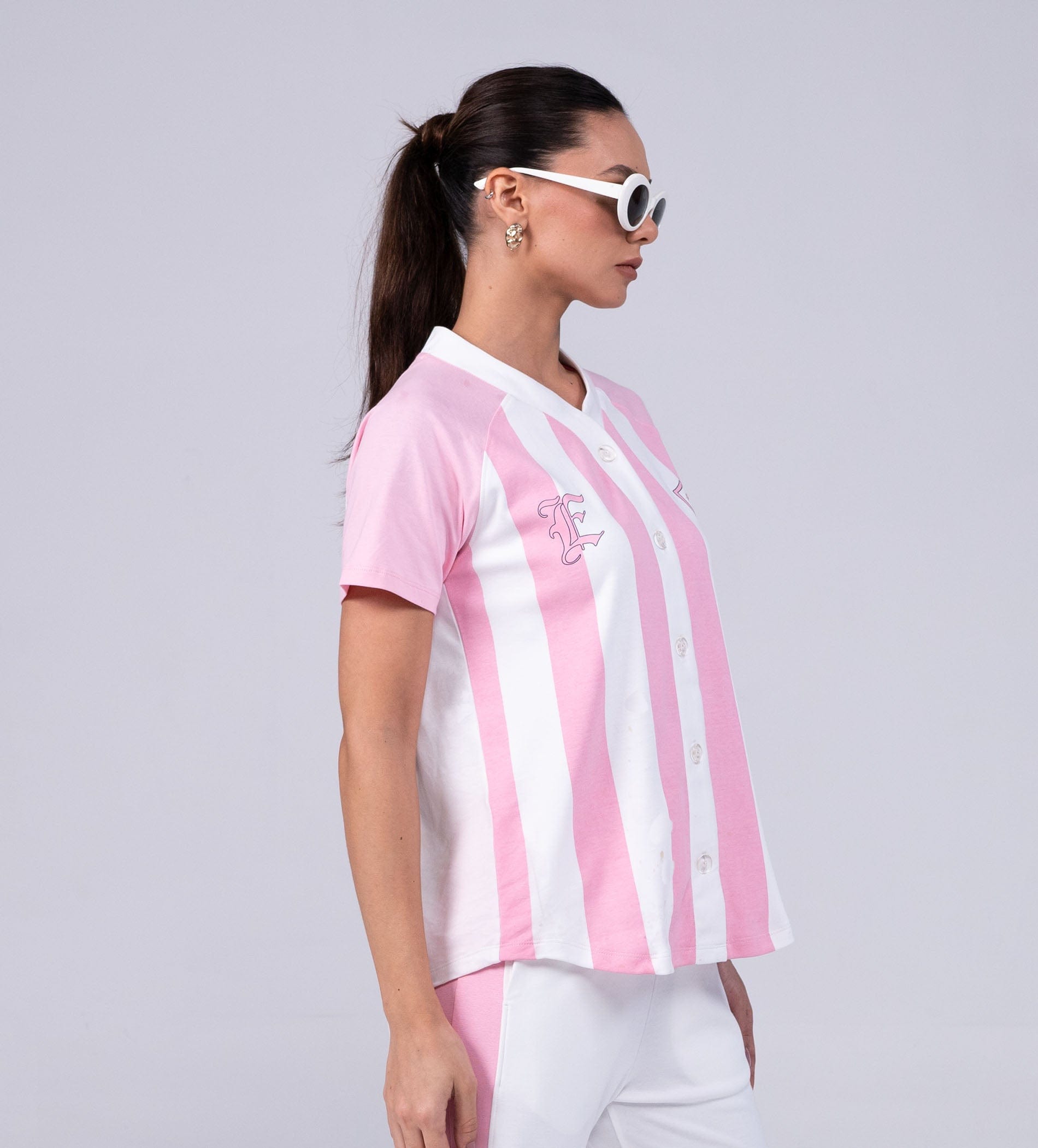 Shirts Shirts Playful Pink Baseball T-Shirt